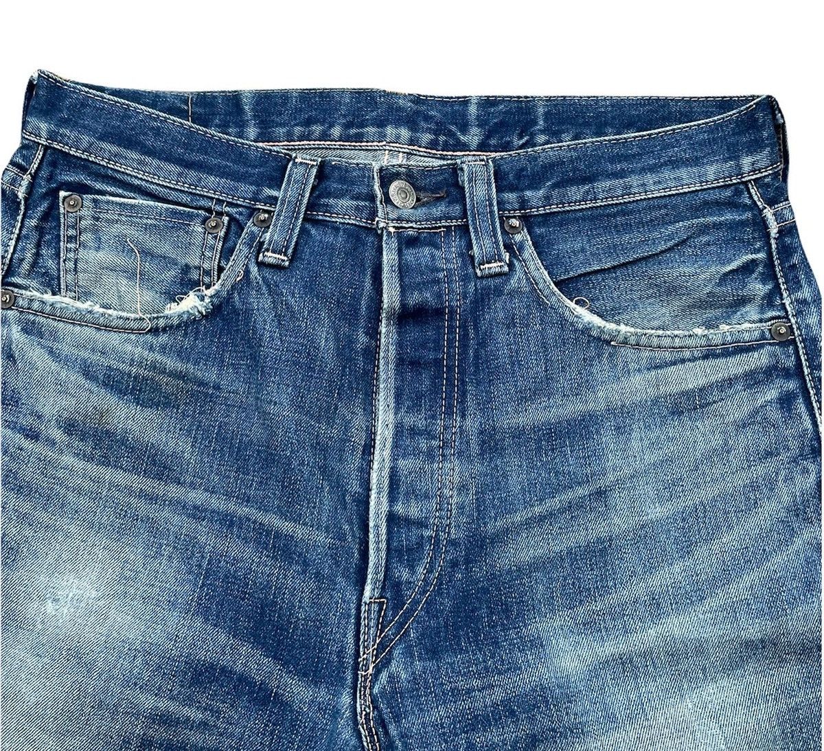 Levi's Vintage Levis 2008 501XX E 1947 Selvedge Denim Size US 32 / EU 48 - 4 Thumbnail