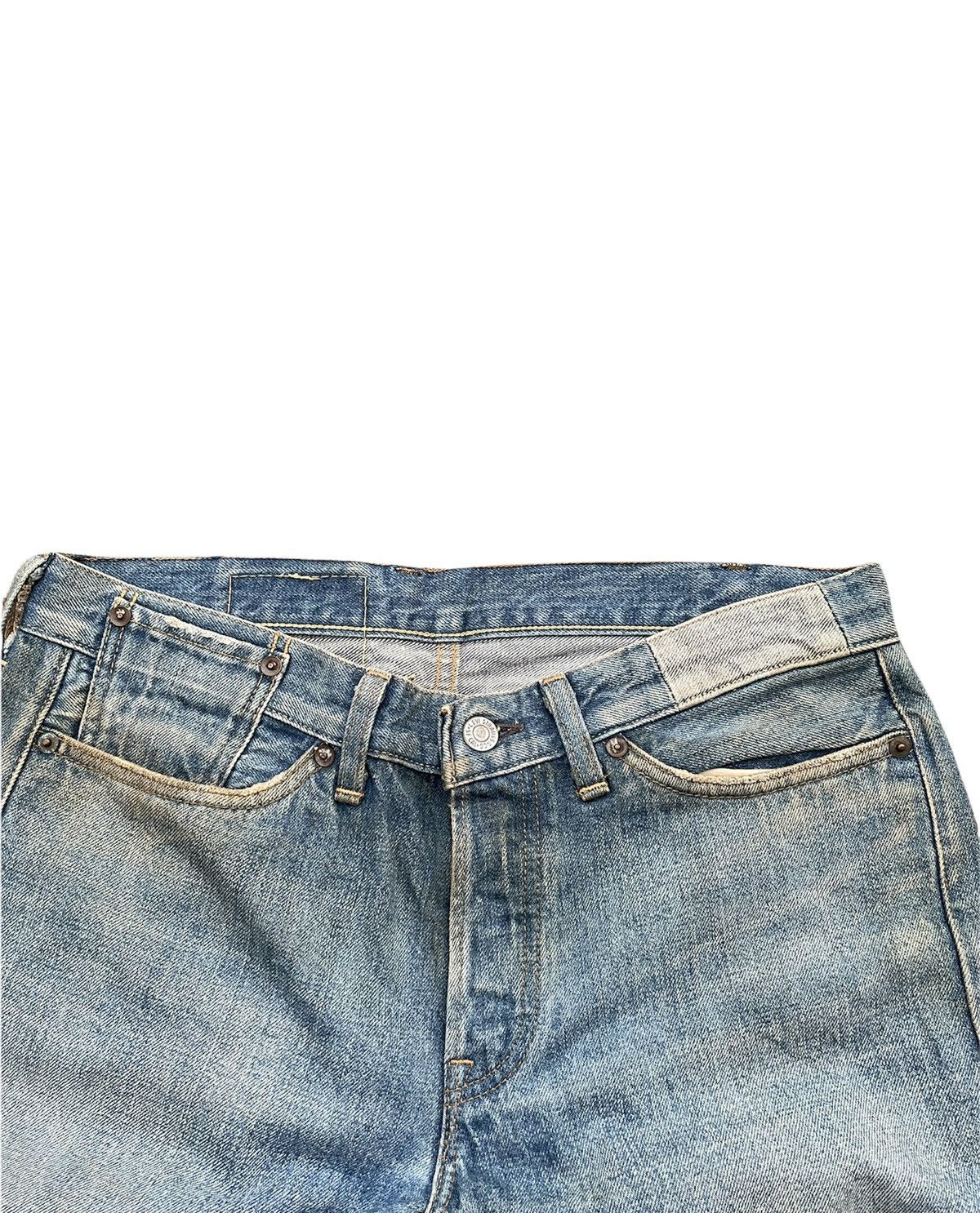 Levi's Vintage Levi’s 501 2006 Selvedge Aging Wash Denim Size US 32 / EU 48 - 6 Thumbnail