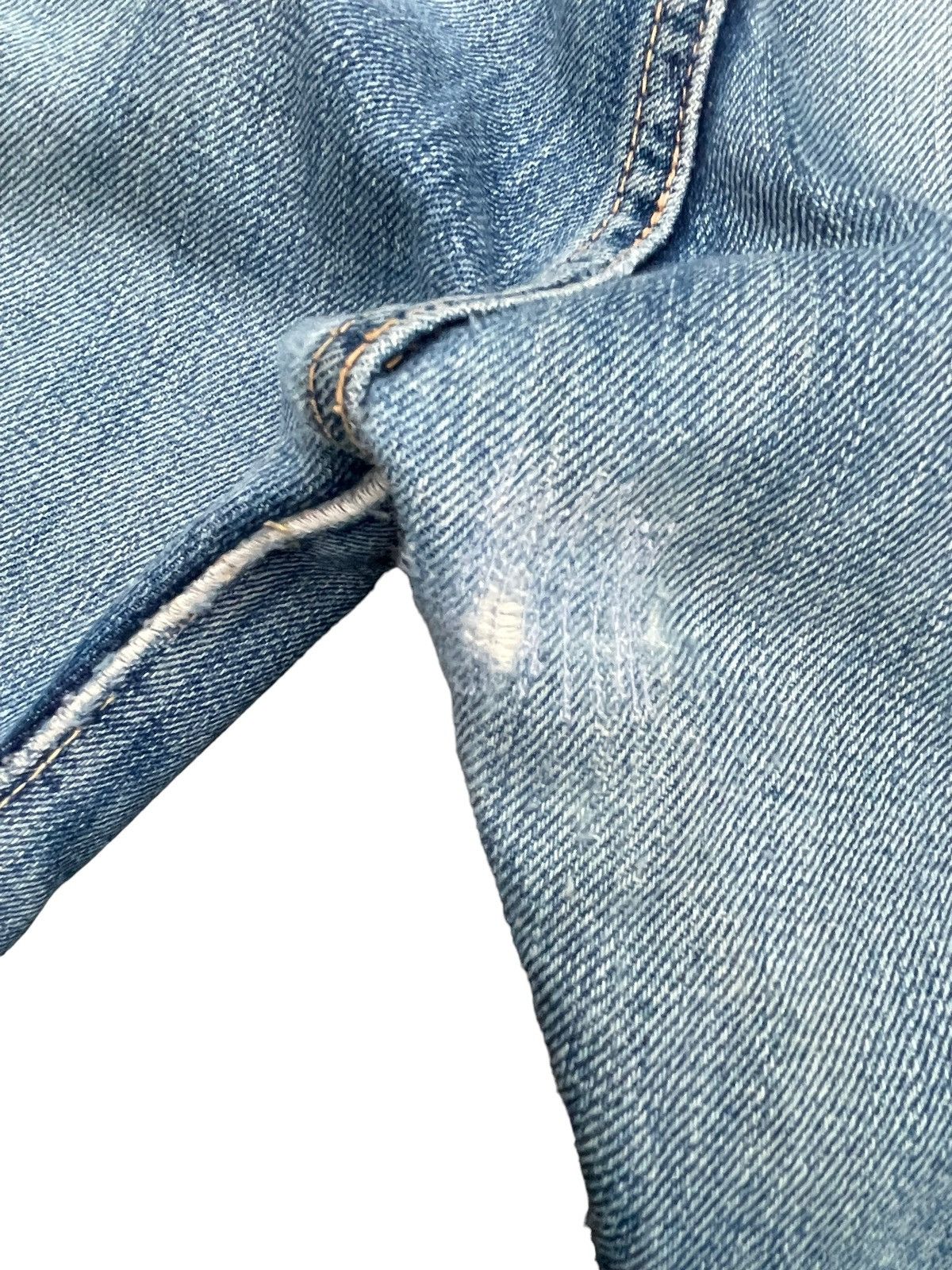 Japanese Brand Vintage Joe Mccoy Selvedge Distresed & Rework Denim Size US 32 / EU 48 - 8 Thumbnail