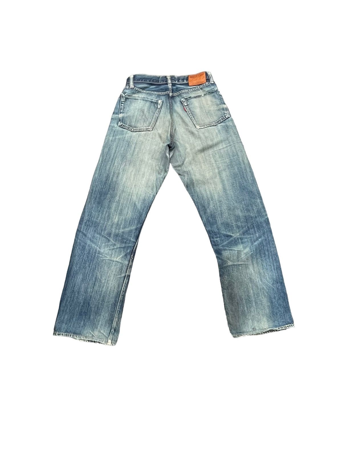 Sugar Cane Vintage Sugar Cane Selvedge Distresed & Rework Denim Size US 30 / EU 46 - 9 Thumbnail