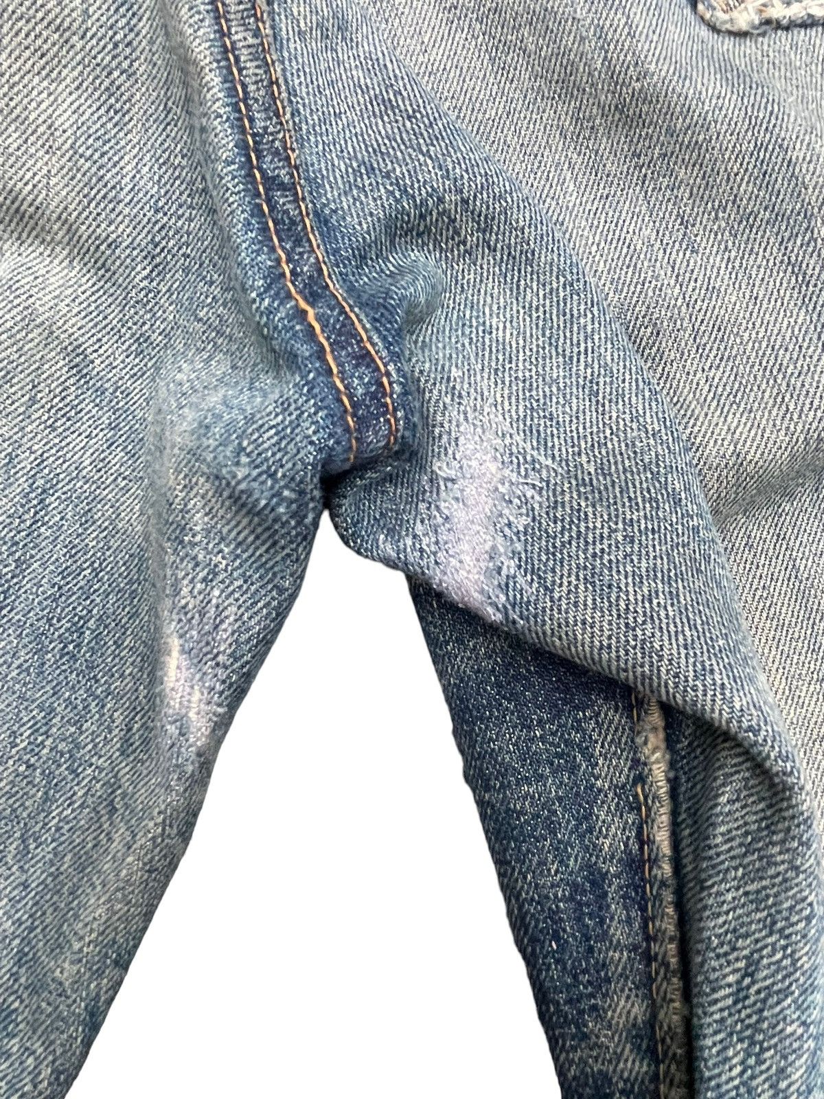 Sugar Cane Vintage Sugar Cane Selvedge Distresed & Rework Denim Size US 30 / EU 46 - 10 Thumbnail