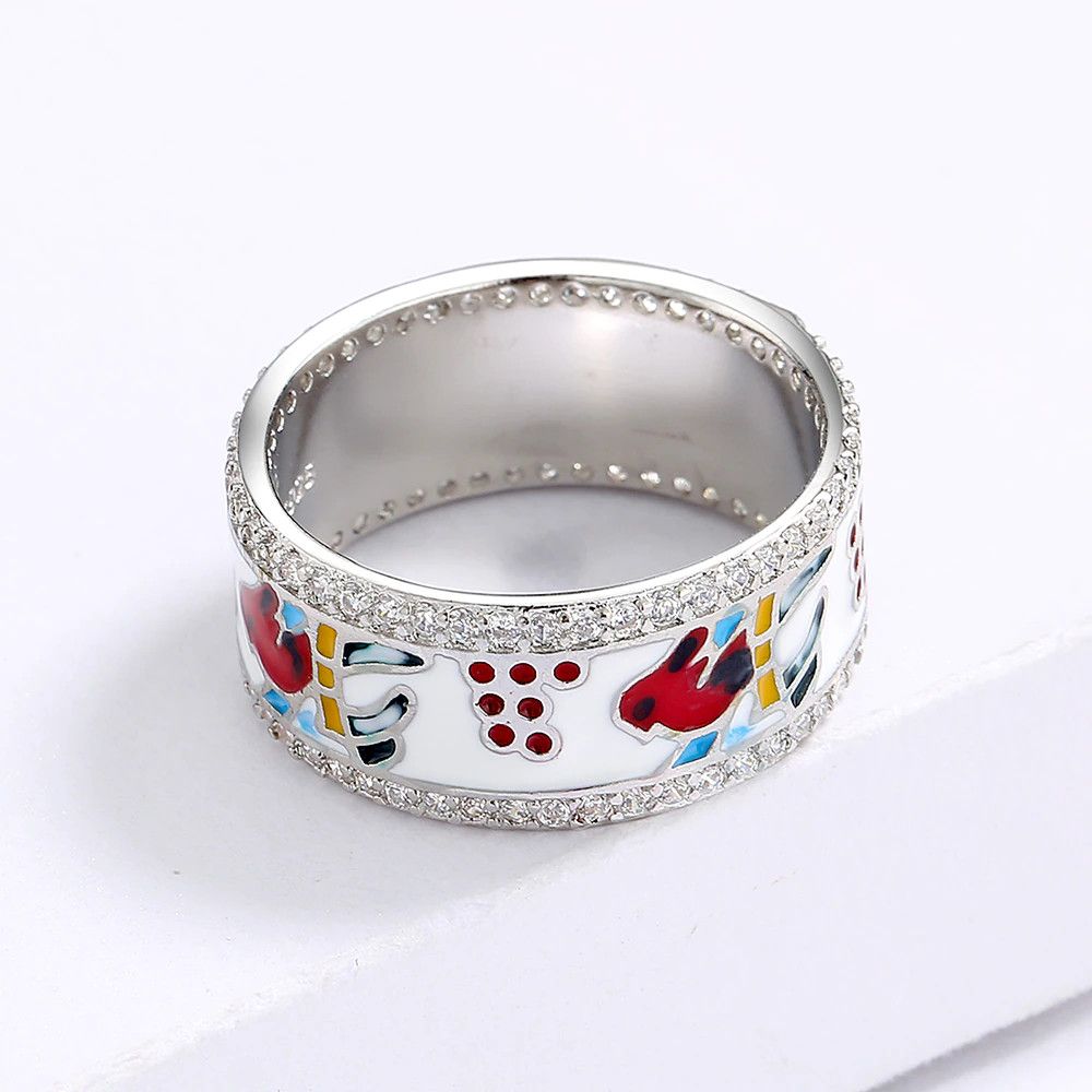 Jewelry Creative Bird Ring Size ONE SIZE - 3 Thumbnail
