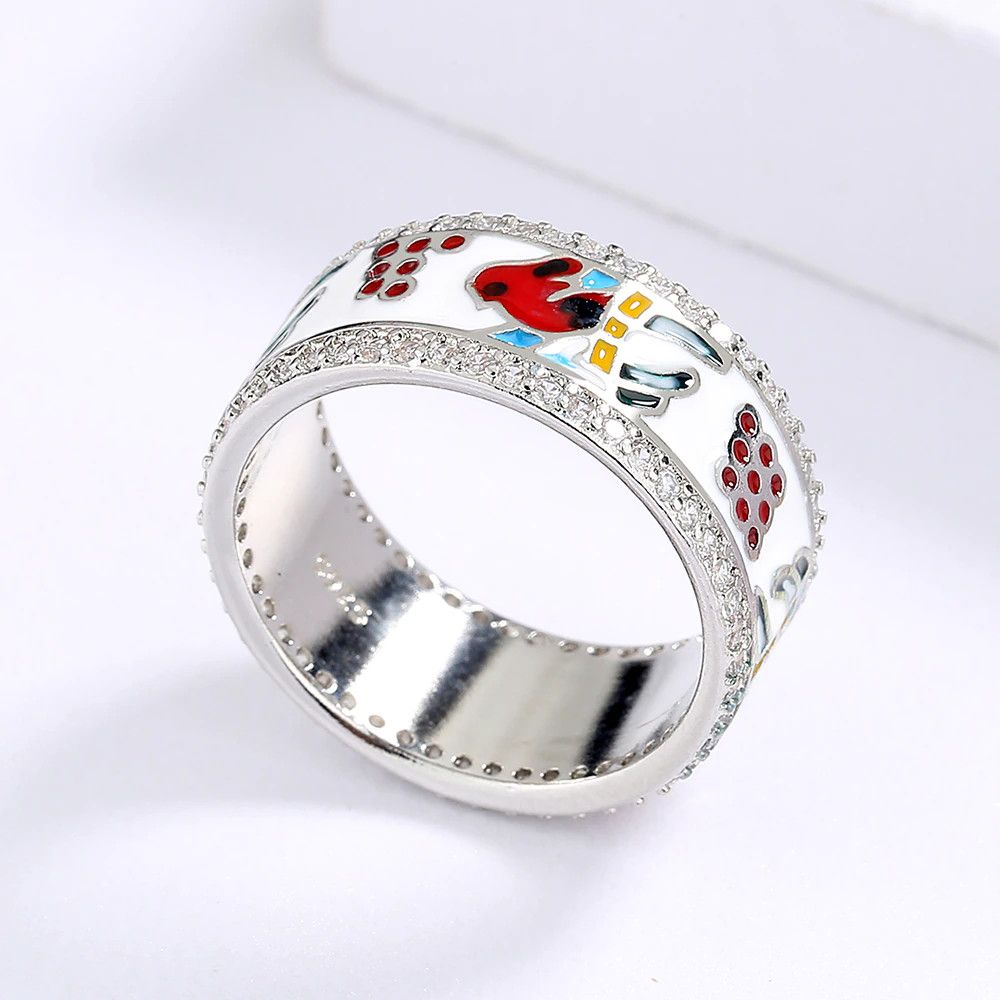 Jewelry Creative Bird Ring Size ONE SIZE - 4 Thumbnail