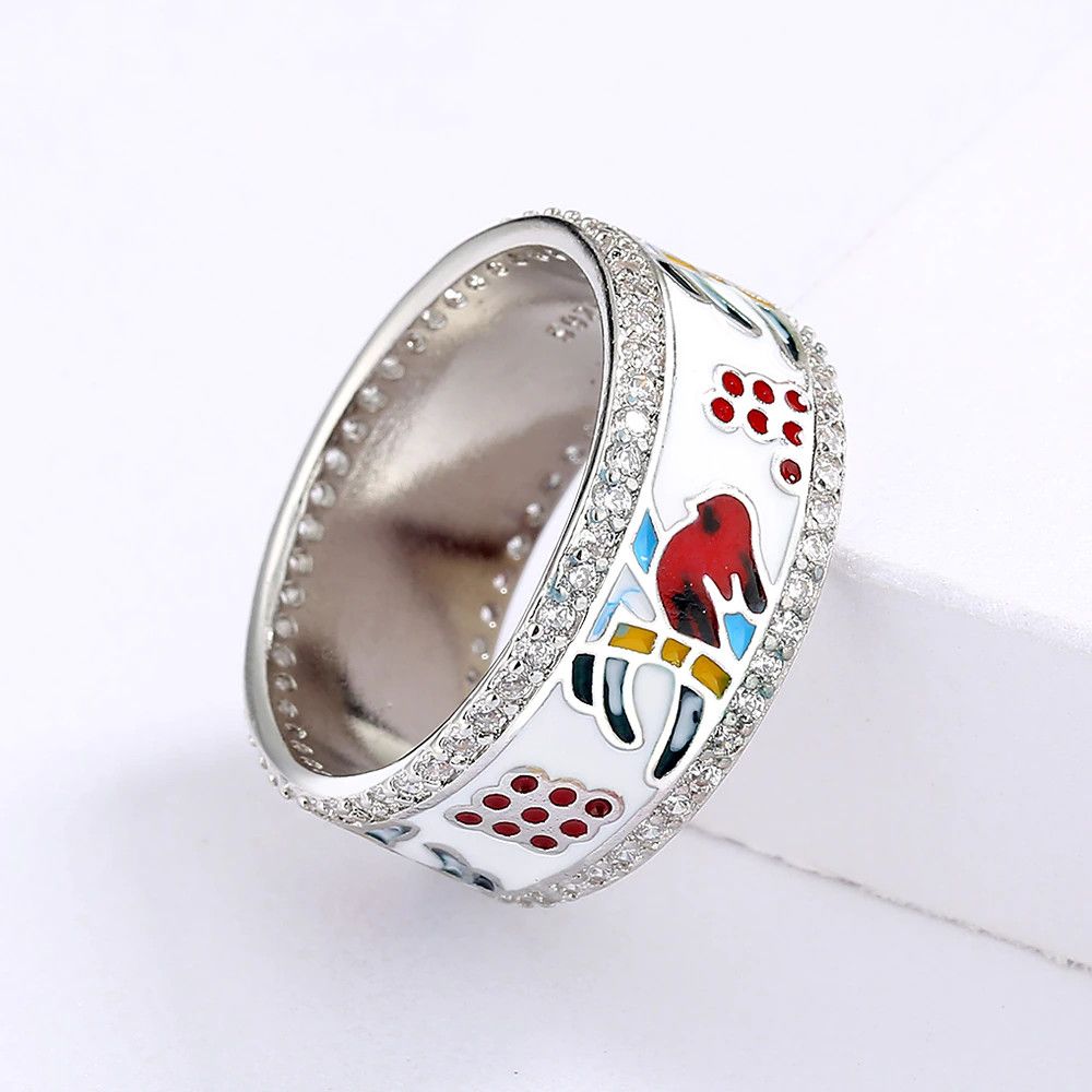 Jewelry Creative Bird Ring Size ONE SIZE - 2 Thumbnail