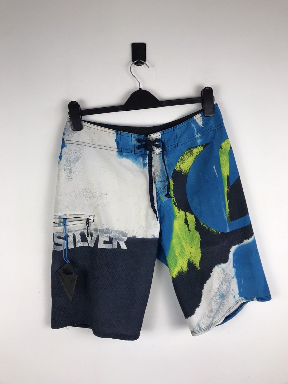 Quiksilver × Vintage Vintage Y2K Quiksilver Surf Swim Shorts Size US 30 / EU 46 - 2 Thumbnail