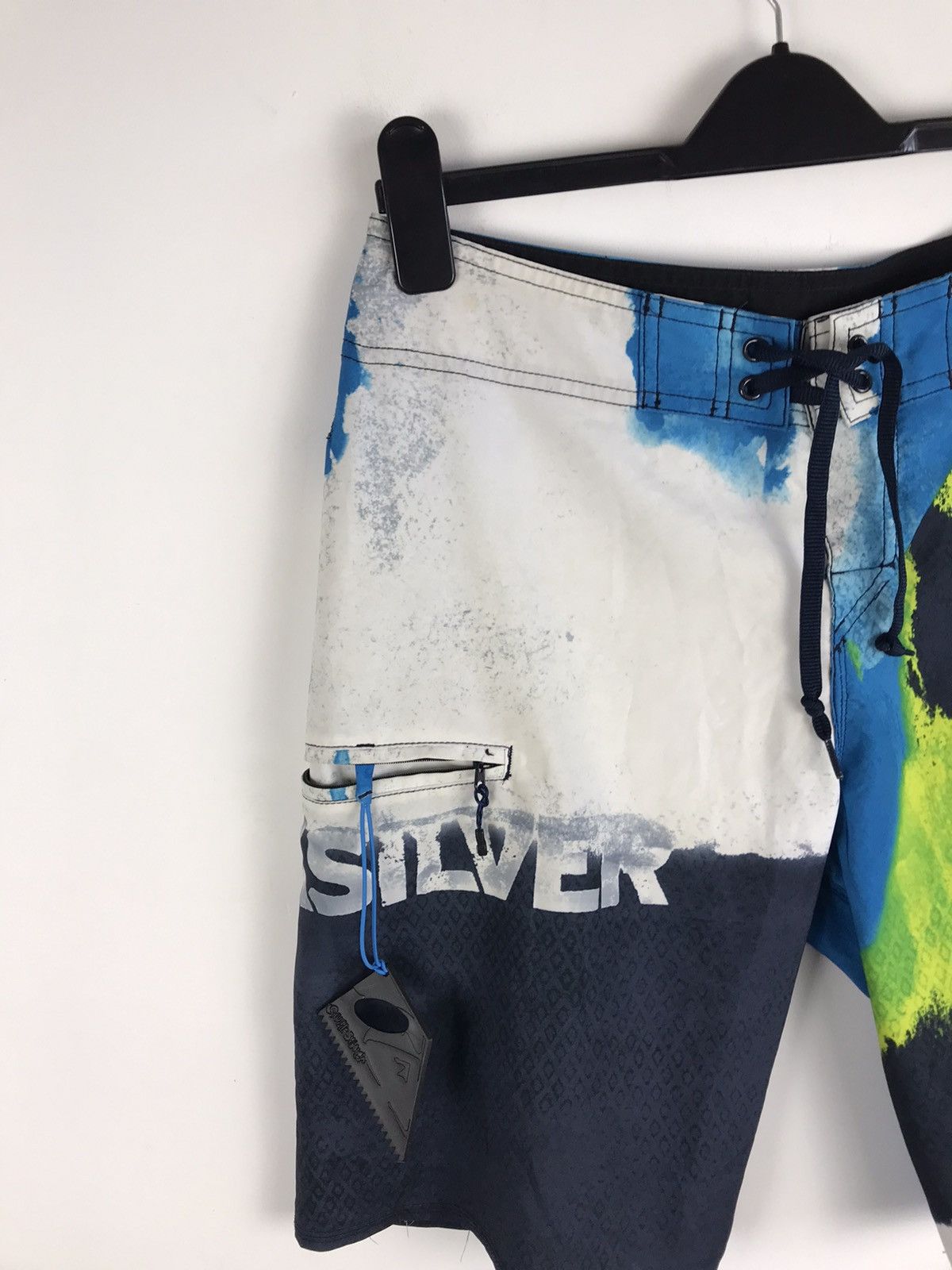 Quiksilver × Vintage Vintage Y2K Quiksilver Surf Swim Shorts Size US 30 / EU 46 - 1 Thumbnail