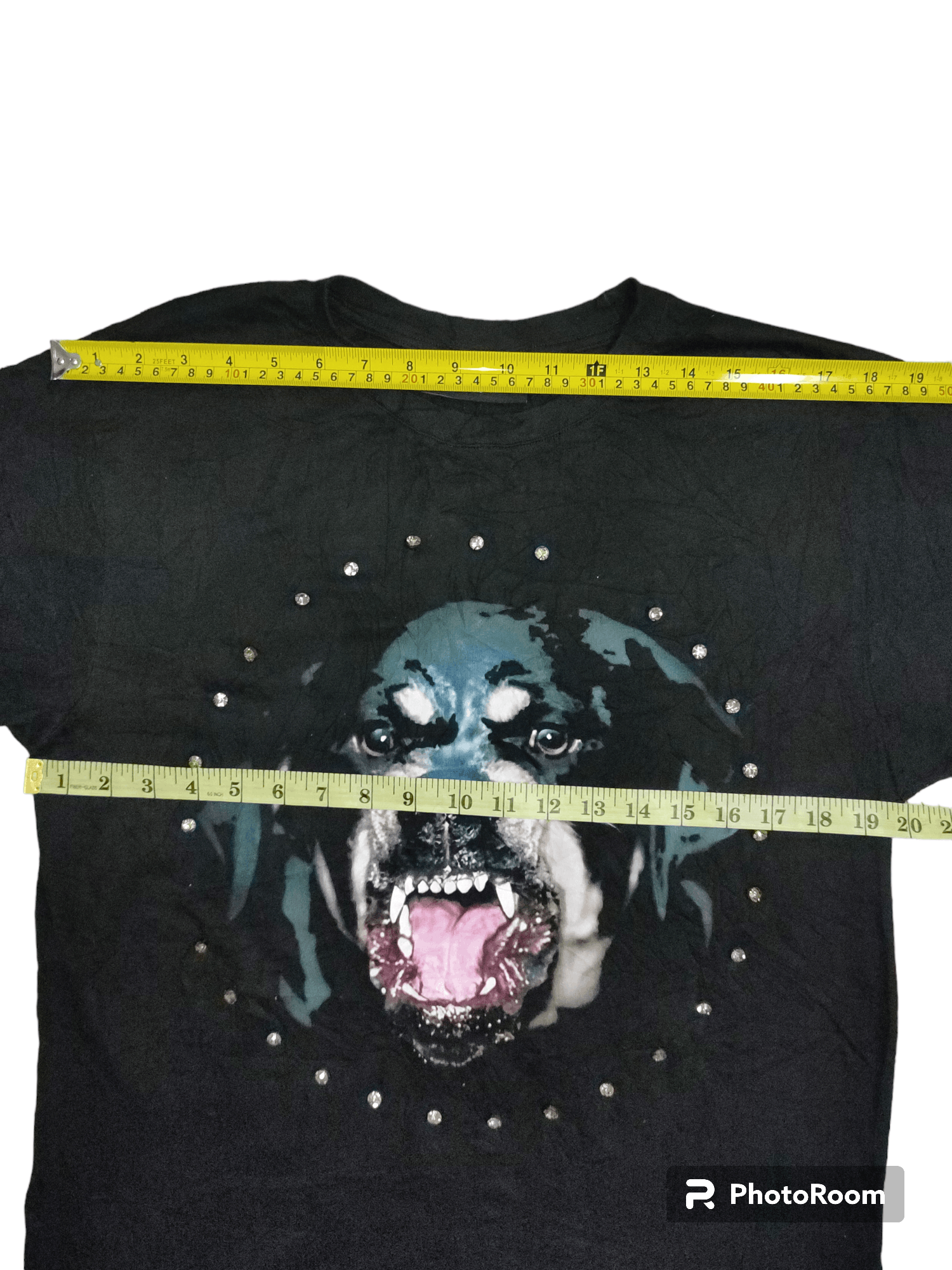 Givenchy Rottweiler Big Face Embellishment Stud shirt