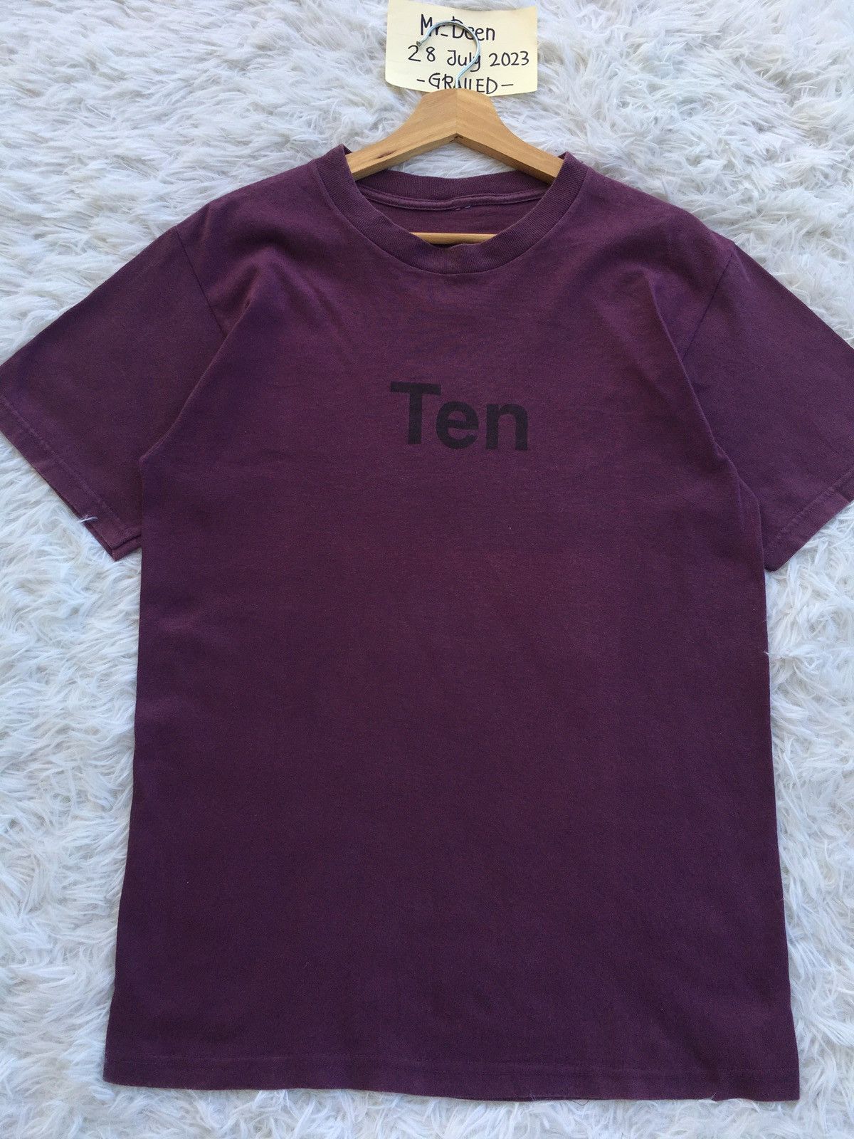 Undercover Undercover “Ten” Tshirt 1999 Autumn/Winter “Ambivalence” Size US M / EU 48-50 / 2 - 1 Thumbnail