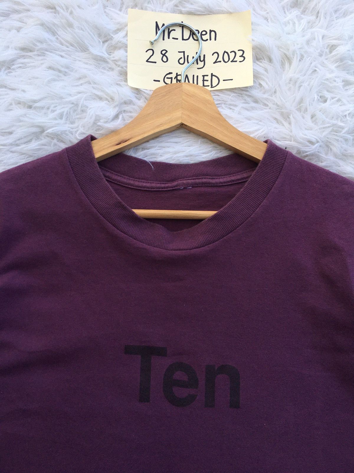 Undercover Undercover “Ten” Tshirt 1999 Autumn/Winter “Ambivalence” Size US M / EU 48-50 / 2 - 11 Thumbnail