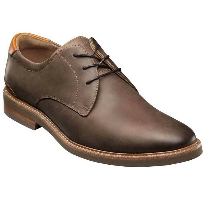 Florsheim Men's Highland Plain Toe Oxford Shoes - Wide Width In Brown ...