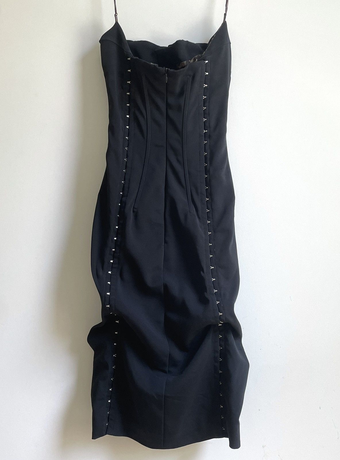 Dolce & Gabbana × Vintage Dolce Gabbana Dress 2003 Corset Lace Bodycon Bustier Bondage Size S / US 4 / IT 40 - 3 Thumbnail