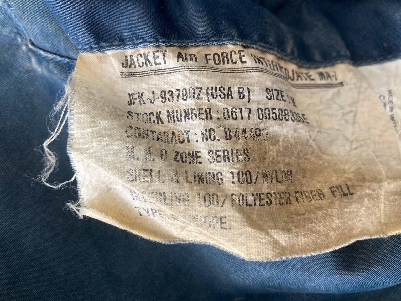 Vintage Us Airforce Size US M / EU 48-50 / 2 - 12 Thumbnail