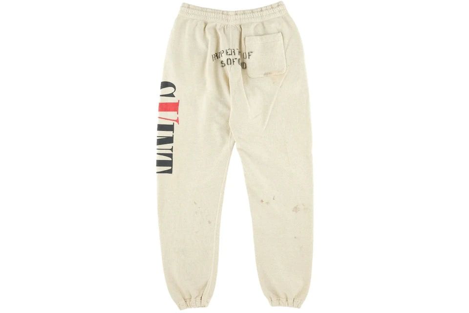 Saint Michael Saint Michael x VLONE Sweatpants Grey (Size Medium