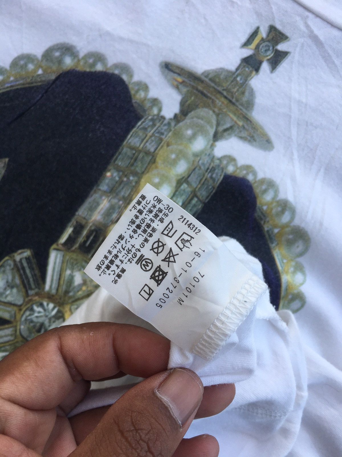 Vivienne Westwood Rare Vintage Vivienne Westwood Crown Tshirt Size US M / EU 48-50 / 2 - 10 Thumbnail