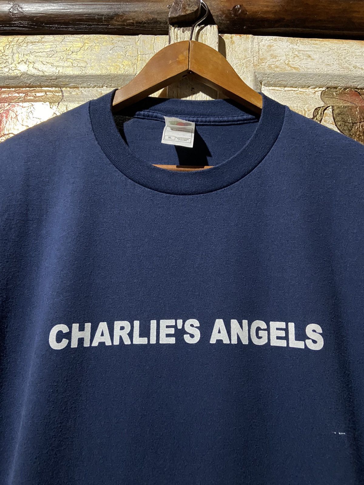 Vintage Vintage charlie's angel navy t-shirt size xl Size US XL / EU 56 / 4 - 2 Thumbnail