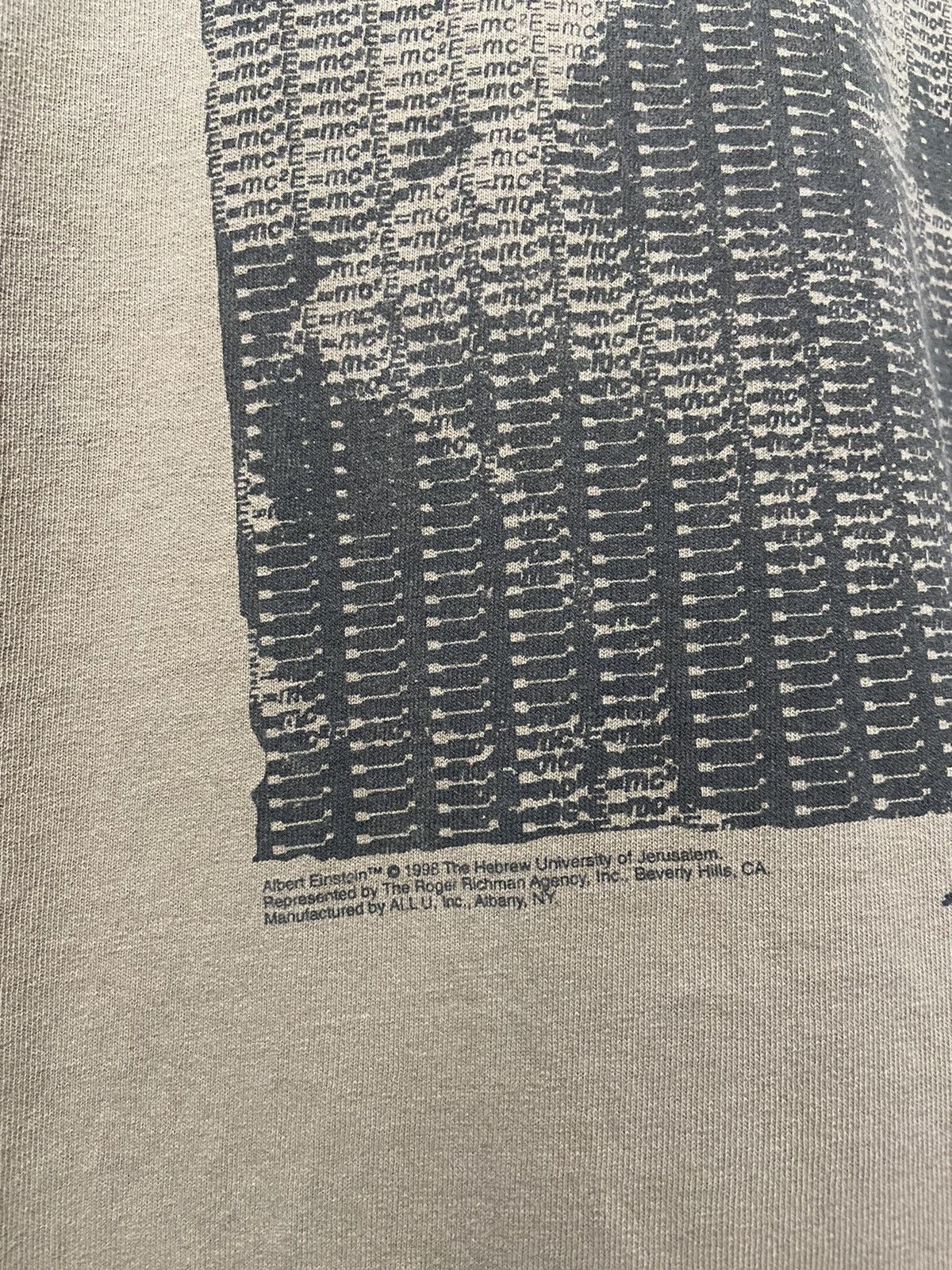 Arts & Science × Vintage Vintage Albert Einstein reality is merely an illusion tee xl Size US XL / EU 56 / 4 - 6 Thumbnail