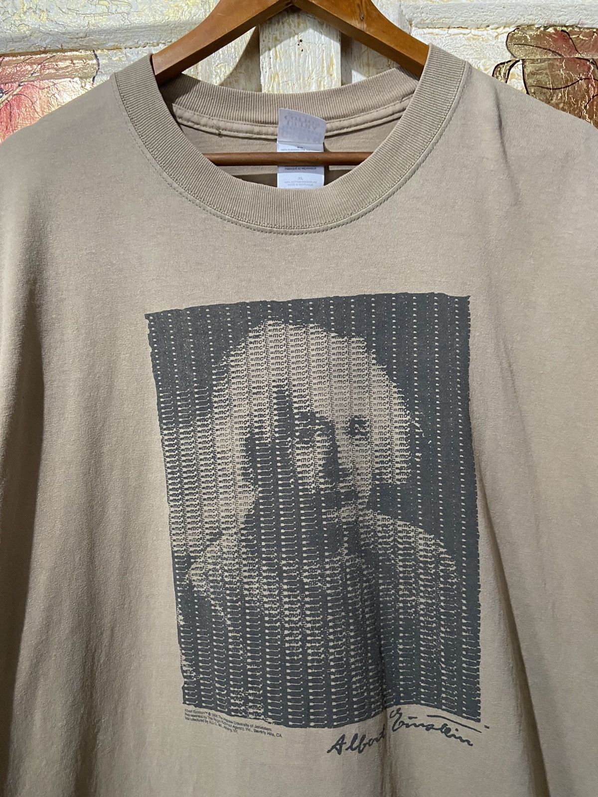 Arts & Science × Vintage Vintage Albert Einstein reality is merely an illusion tee xl Size US XL / EU 56 / 4 - 3 Thumbnail