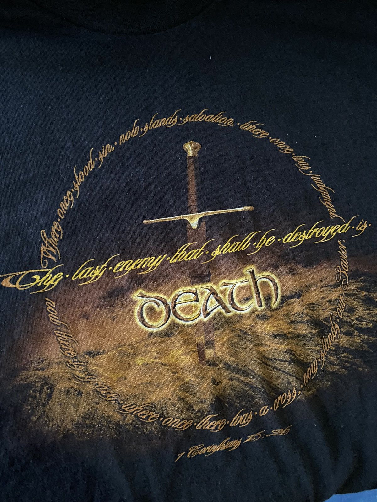Vintage Vintage parody the lord of the king jesus christ tee xxl Size US XXL / EU 58 / 5 - 5 Thumbnail