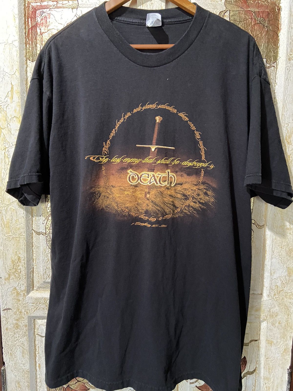 Vintage Vintage parody the lord of the king jesus christ tee xxl Size US XXL / EU 58 / 5 - 4 Thumbnail