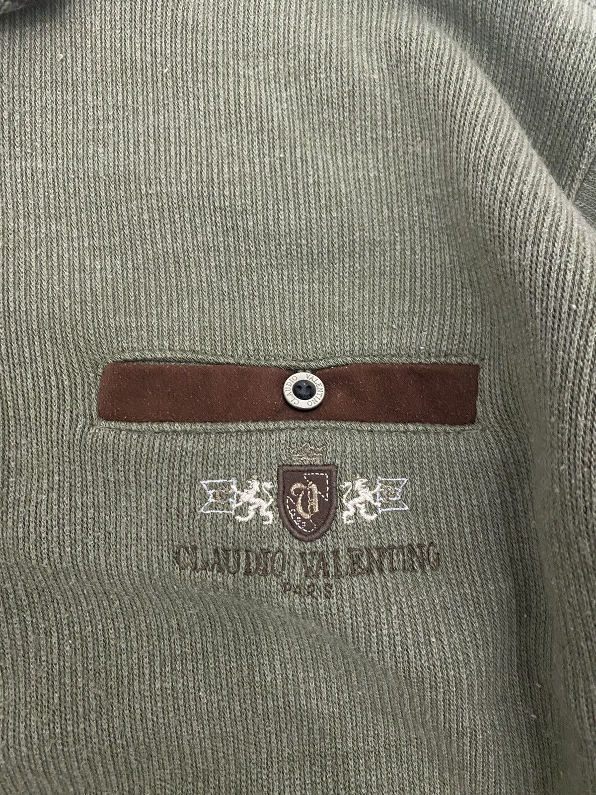 Japanese Brand × Valentino × Vintage Claudio Valentino Sweatshirt Embroidery Logo Size US XL / EU 56 / 4 - 8 Thumbnail