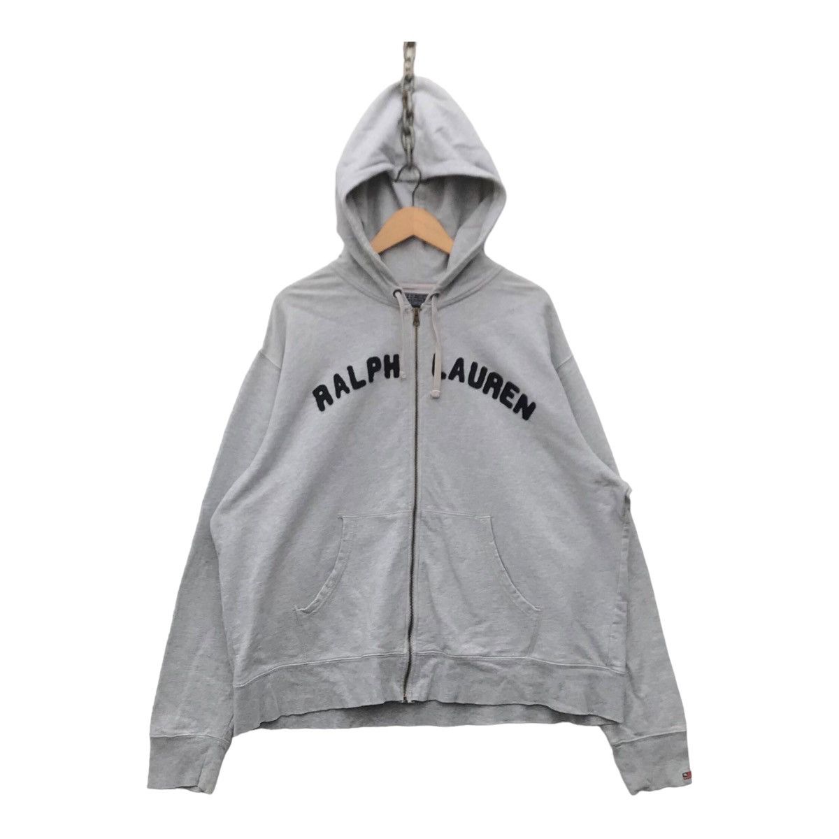 Polo Ralph Lauren Polo Jeans Company Ralph Lauren Spellout Sweater Hoodie Size US XXL / EU 58 / 5 - 1 Thumbnail