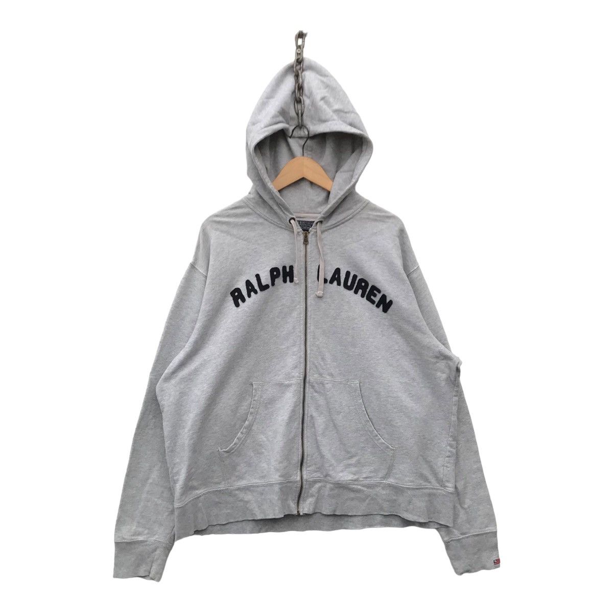 Polo Ralph Lauren Polo Jeans Company Ralph Lauren Spellout Sweater Hoodie Size US XXL / EU 58 / 5 - 3 Thumbnail