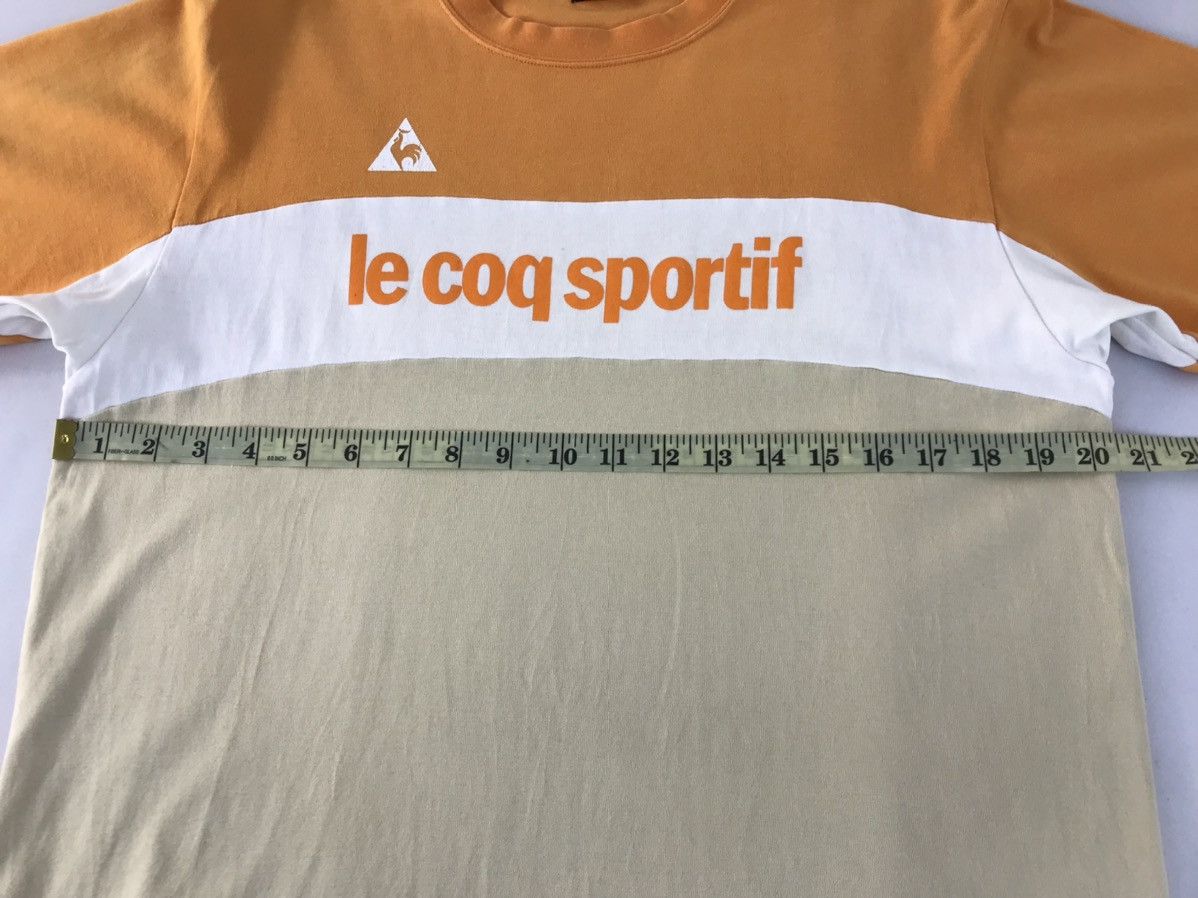 Le Coq Sportif Vintage Lecoqsportif Big Logo Multicolour Tee Size US M / EU 48-50 / 2 - 8 Thumbnail