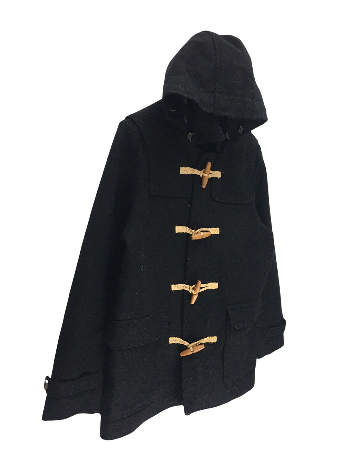 Tommy Hilfiger Vintage Tommy Hilfiger Duffer Wool Hoddie Jacket Size US L / EU 52-54 / 3 - 5 Thumbnail