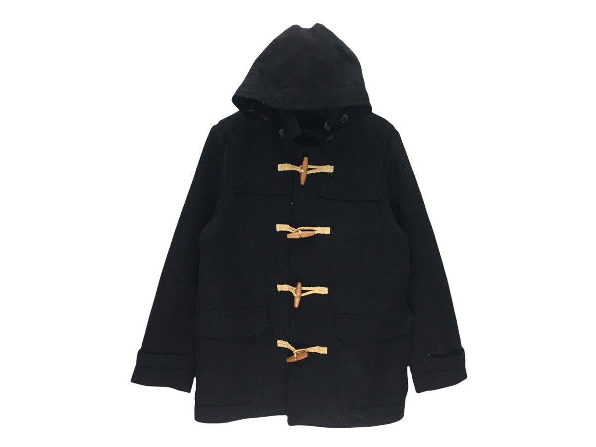 Tommy Hilfiger Vintage Tommy Hilfiger Duffer Wool Hoddie Jacket Size US L / EU 52-54 / 3 - 1 Thumbnail