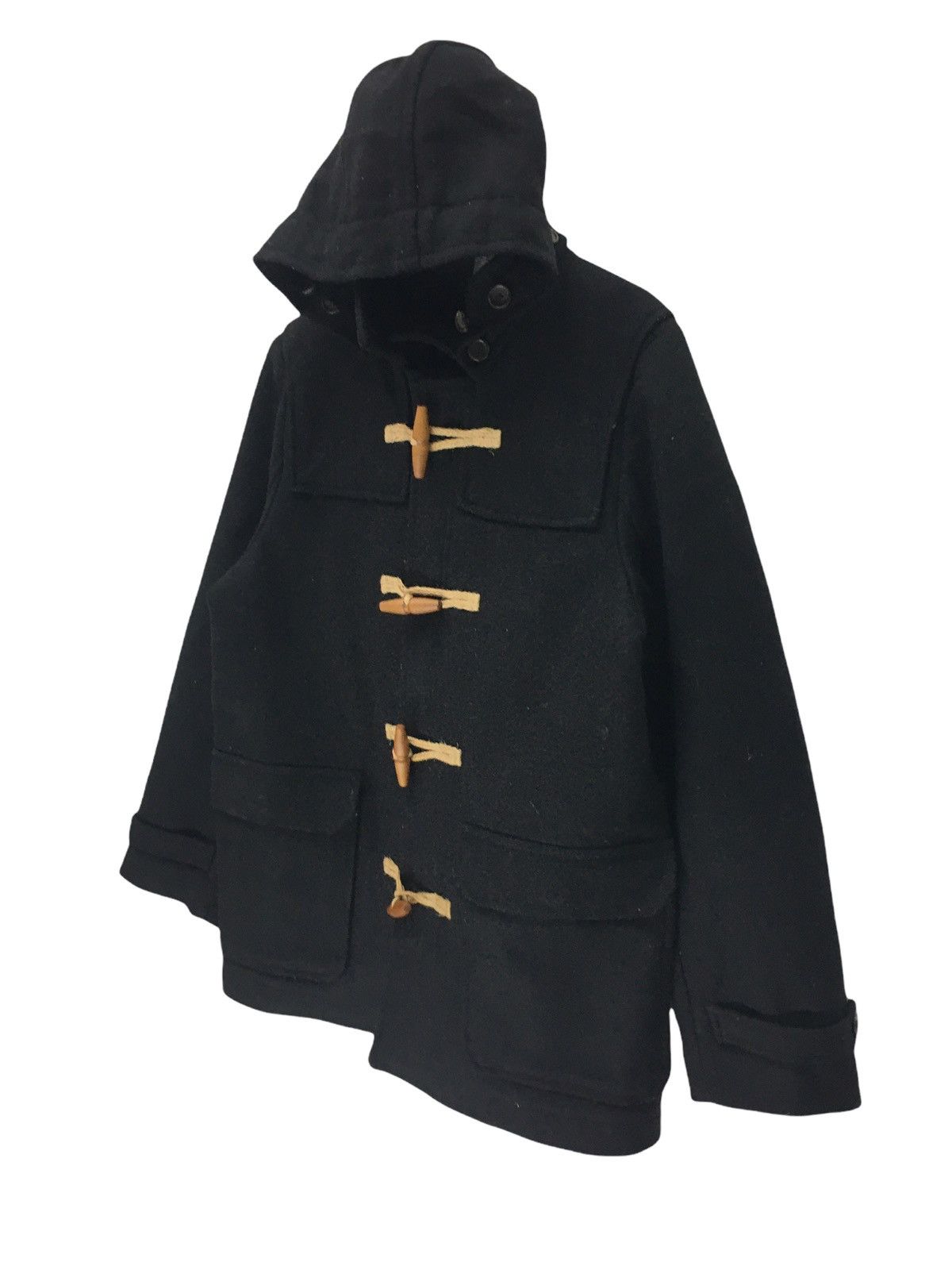 Tommy Hilfiger Vintage Tommy Hilfiger Duffer Wool Hoddie Jacket Size US L / EU 52-54 / 3 - 6 Thumbnail