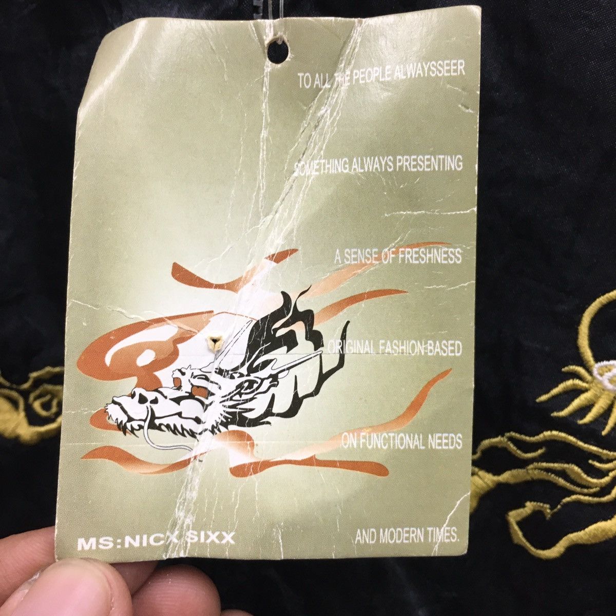 Japanese Brand Vintage Japan Yokosuka Dragon Motif Sukajan Jacket NWT Size US L / EU 52-54 / 3 - 10 Thumbnail