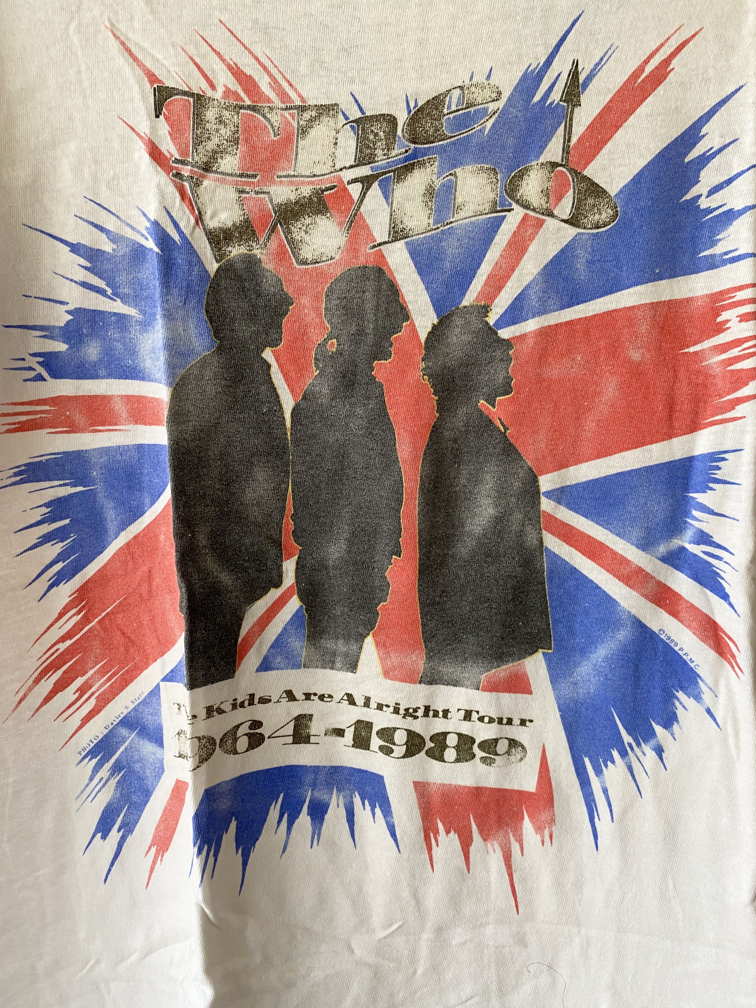 Band Tees × Vintage VINTAGE 1989 THE WHO TOUR T SHIRT Size US L / EU 52-54 / 3 - 2 Thumbnail