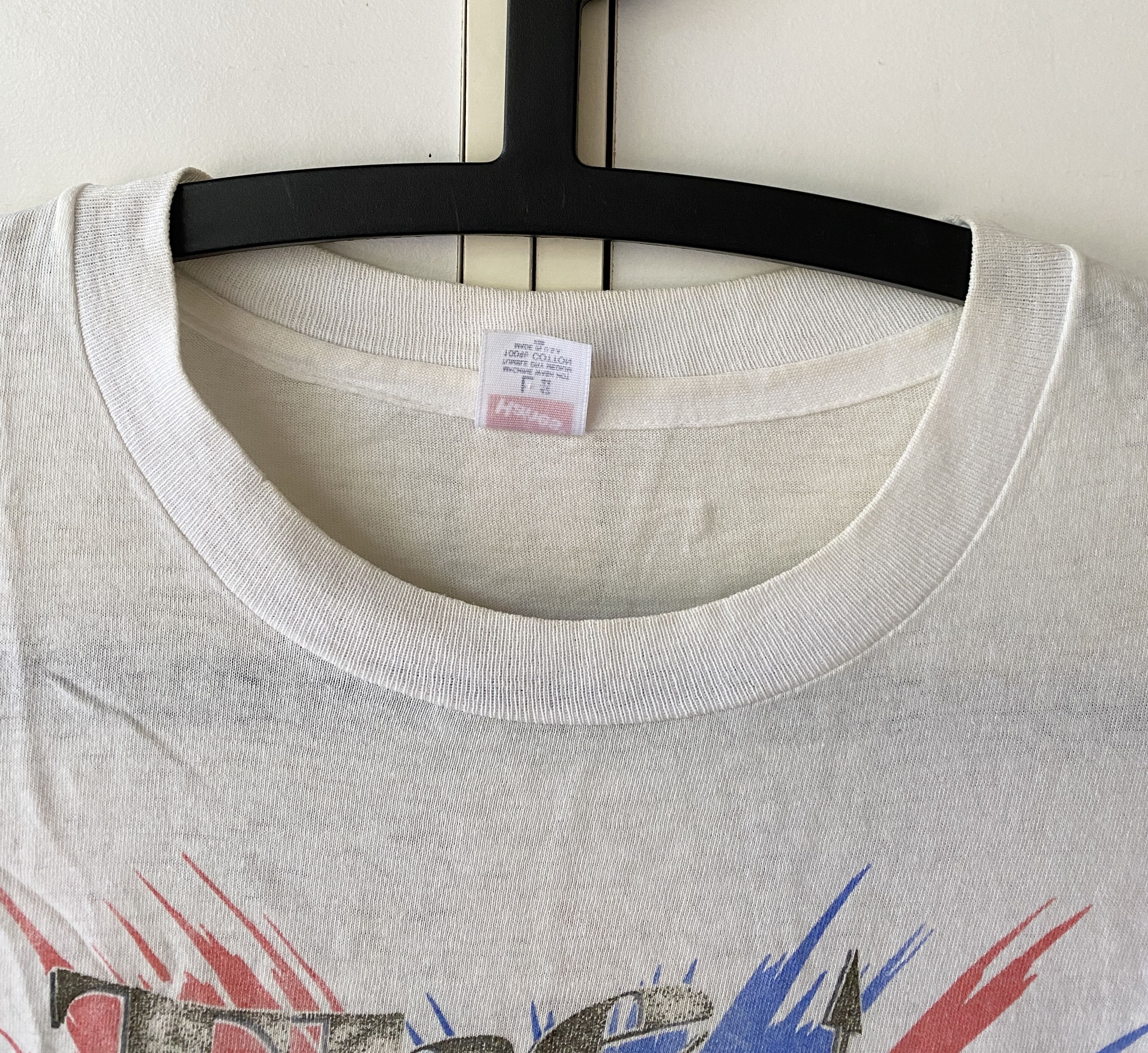 Band Tees × Vintage VINTAGE 1989 THE WHO TOUR T SHIRT Size US L / EU 52-54 / 3 - 5 Thumbnail