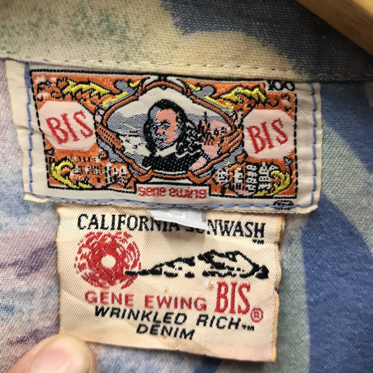 Seditionaries Vintage Gene Ewing BIS Jacket Full Print Flower Made IN USA Size M / US 6-8 / IT 42-44 - 9 Thumbnail