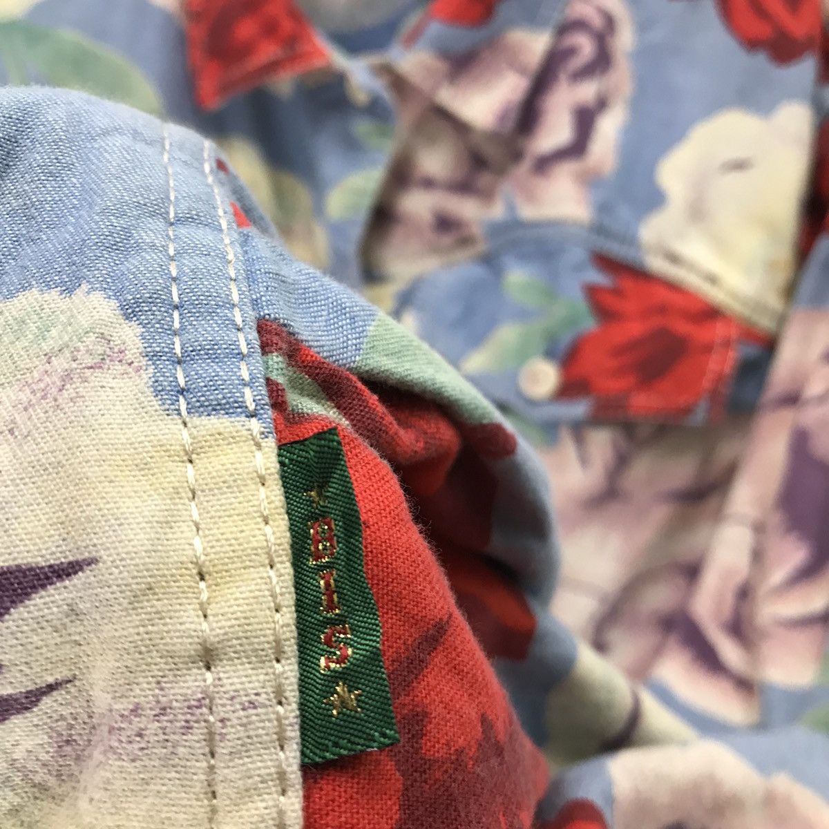 Seditionaries Vintage Gene Ewing BIS Jacket Full Print Flower Made IN USA Size M / US 6-8 / IT 42-44 - 7 Thumbnail