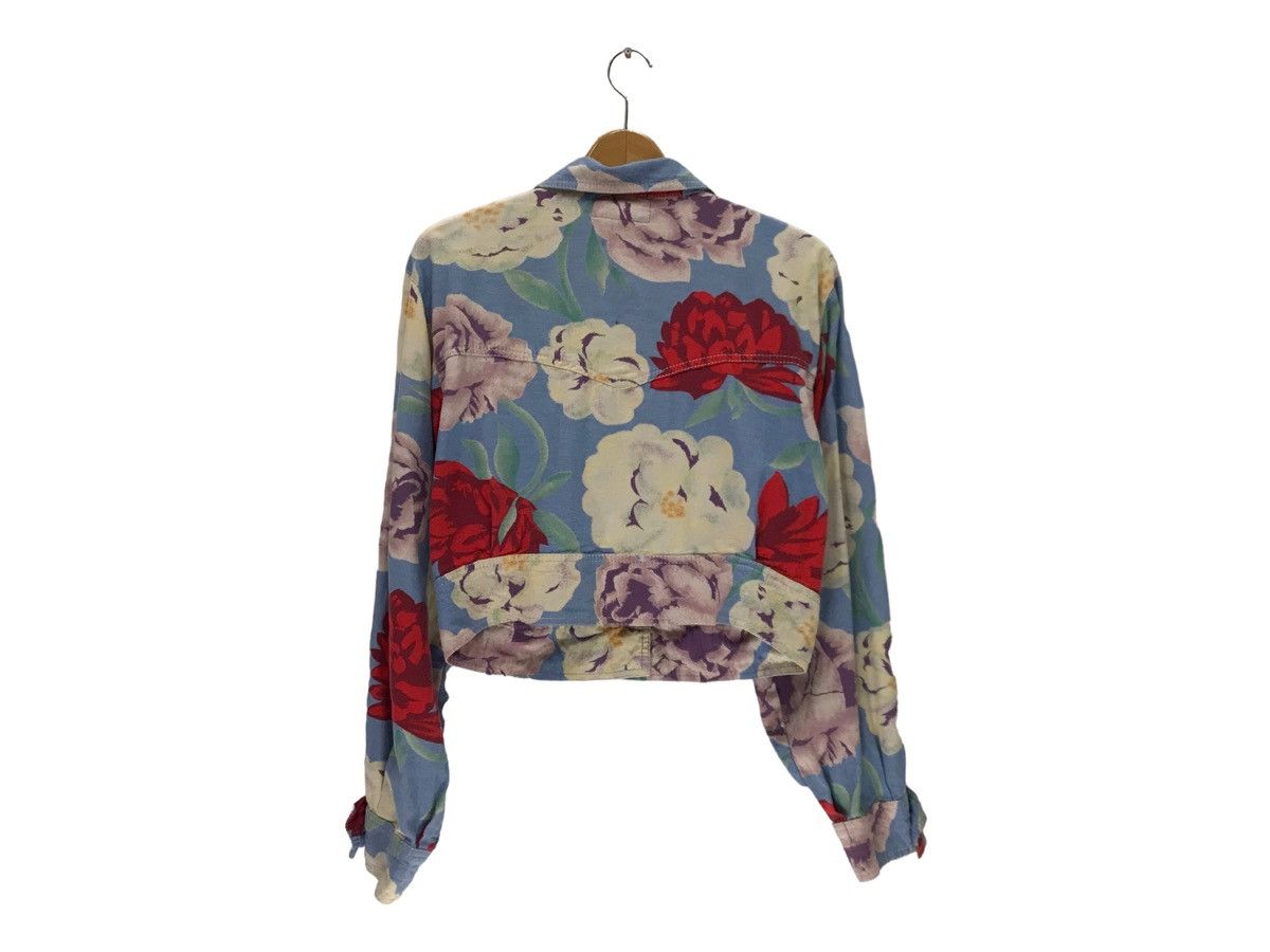 Seditionaries Vintage Gene Ewing BIS Jacket Full Print Flower Made IN USA Size M / US 6-8 / IT 42-44 - 8 Thumbnail