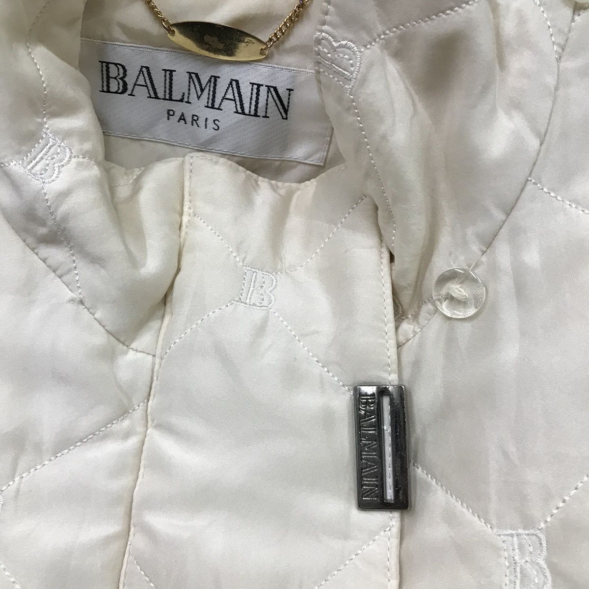 Balmain Balmain Puffer Jacket Balmain Sweater Full Print Size US L / EU 52-54 / 3 - 5 Thumbnail