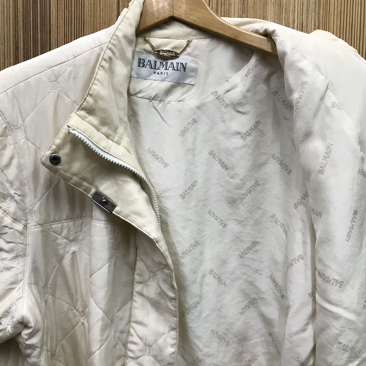 Balmain Balmain Puffer Jacket Balmain Sweater Full Print Size US L / EU 52-54 / 3 - 9 Thumbnail