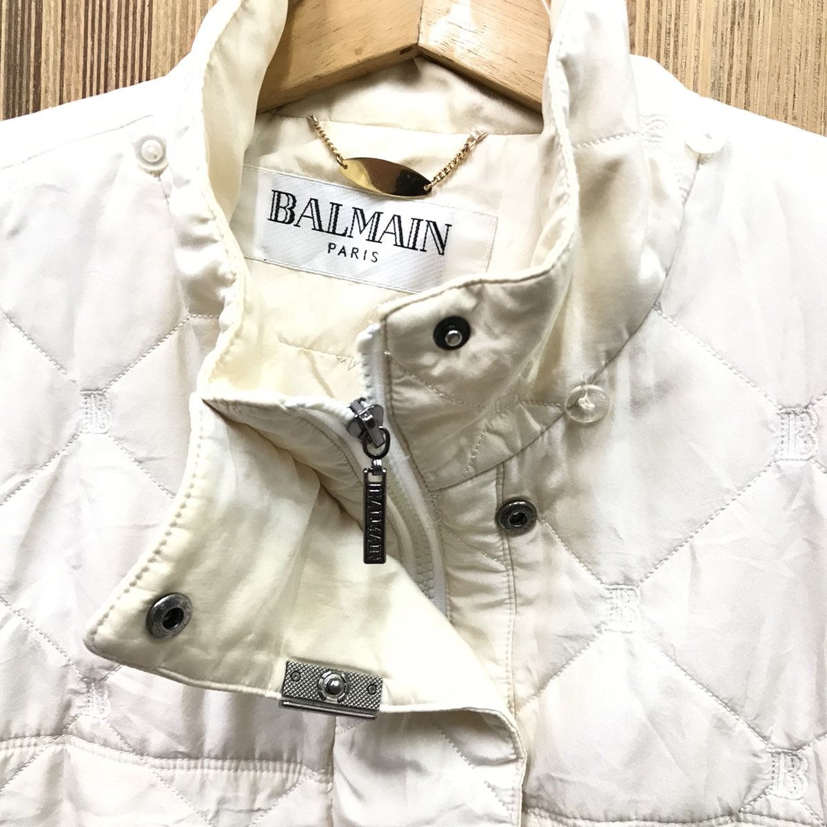 Balmain Balmain Puffer Jacket Balmain Sweater Full Print Size US L / EU 52-54 / 3 - 6 Thumbnail