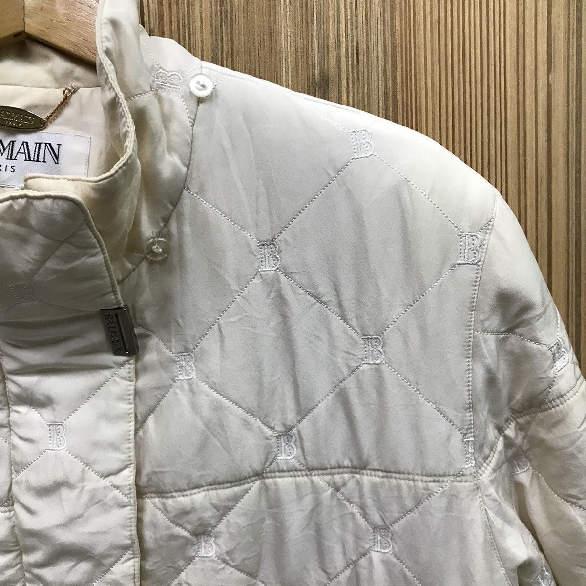Balmain Balmain Puffer Jacket Balmain Sweater Full Print Size US L / EU 52-54 / 3 - 3 Thumbnail