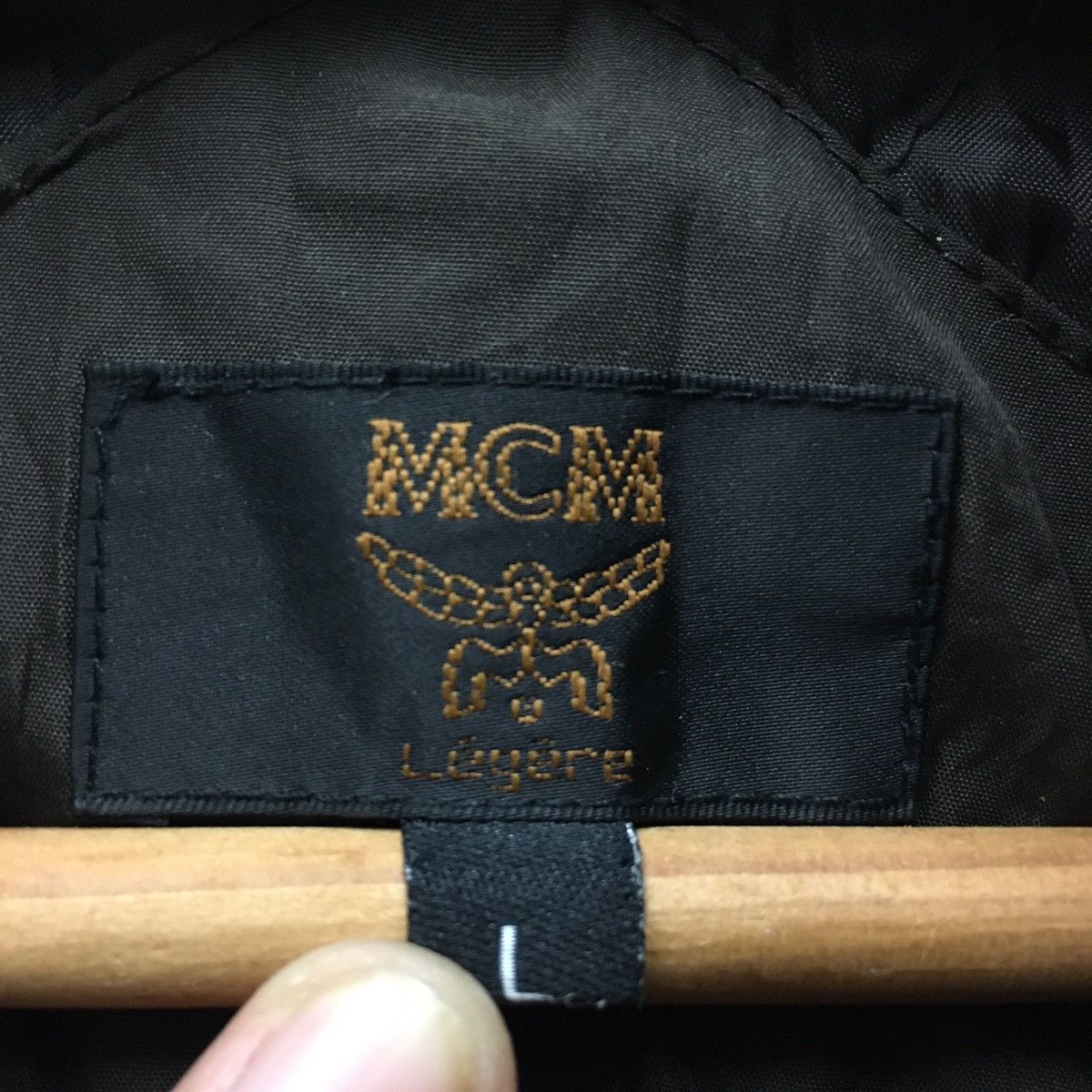MCM Vintage Mcm Plain Brown Jacket Size US L / EU 52-54 / 3 - 7 Thumbnail