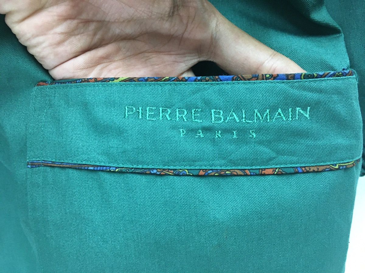 Pierre Balmain Vintage Pierre Balmain Small Logo Long Jacket Size US L / EU 52-54 / 3 - 3 Thumbnail