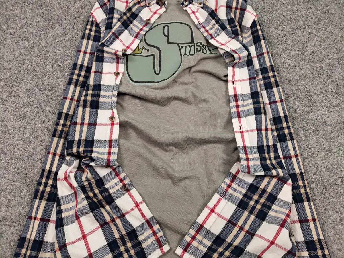 Flannel Vintage Flannel Shirt Travis Scott Style Streetwear Hype Size US XL / EU 56 / 4 - 5 Thumbnail