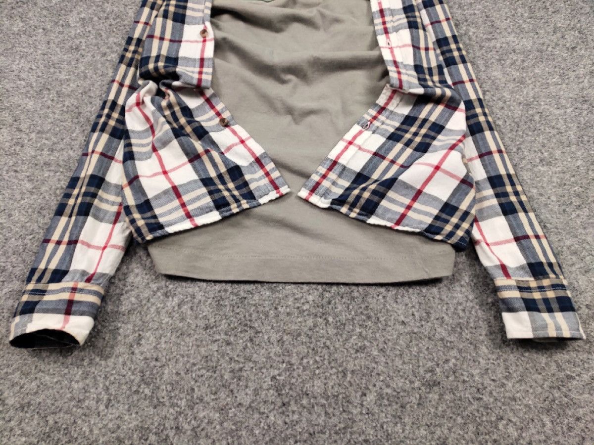 Flannel Vintage Flannel Shirt Travis Scott Style Streetwear Hype Size US XL / EU 56 / 4 - 4 Thumbnail