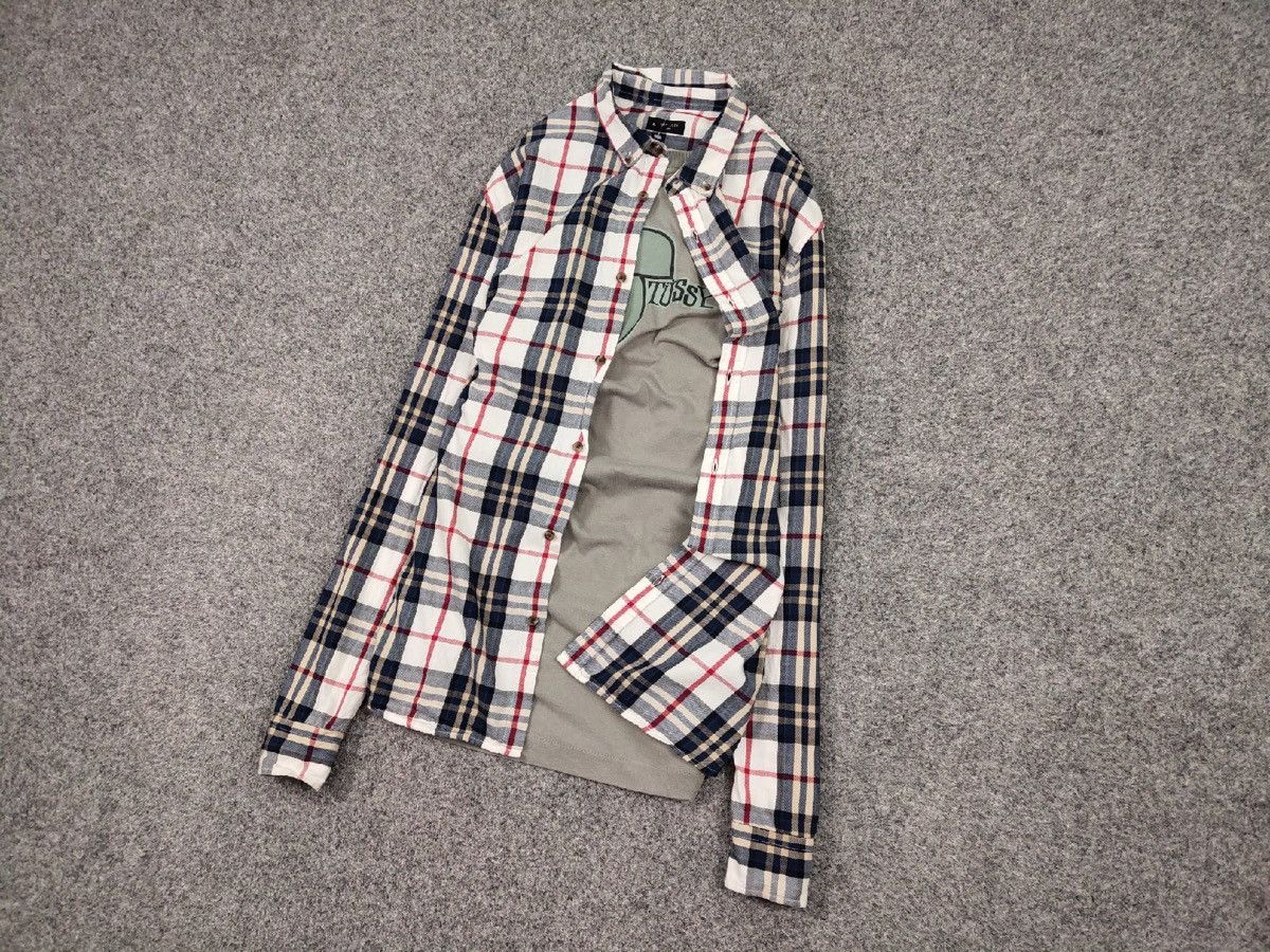 Flannel Vintage Flannel Shirt Travis Scott Style Streetwear Hype Size US XL / EU 56 / 4 - 6 Thumbnail