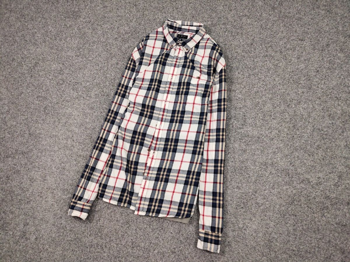Flannel Vintage Flannel Shirt Travis Scott Style Streetwear Hype Size US XL / EU 56 / 4 - 7 Thumbnail