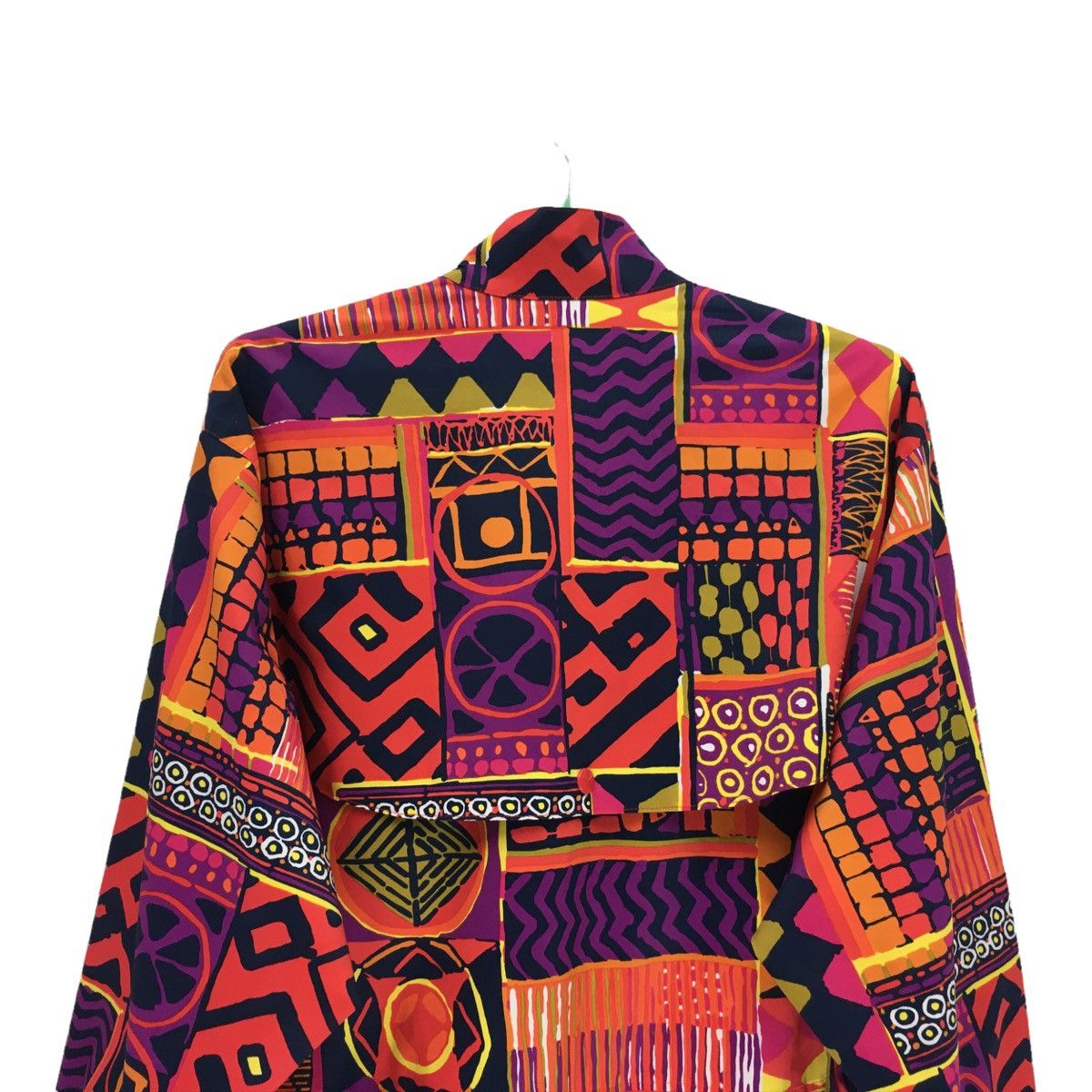 Designer × Other Vintage Paris Multicolour Art Design Long Jacket Size M / US 6-8 / IT 42-44 - 8 Thumbnail