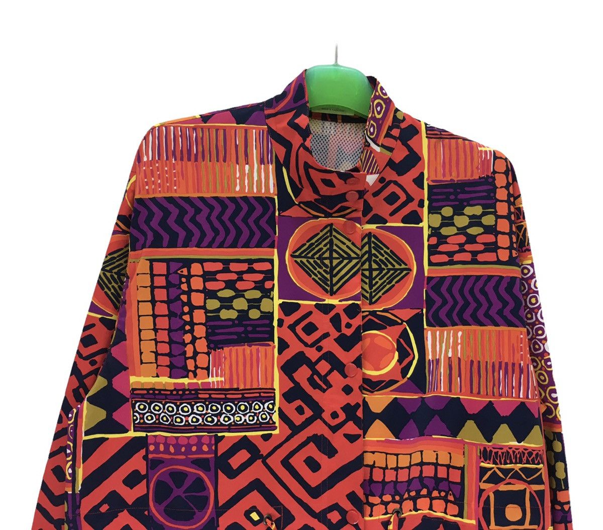 Designer × Other Vintage Paris Multicolour Art Design Long Jacket Size M / US 6-8 / IT 42-44 - 2 Thumbnail