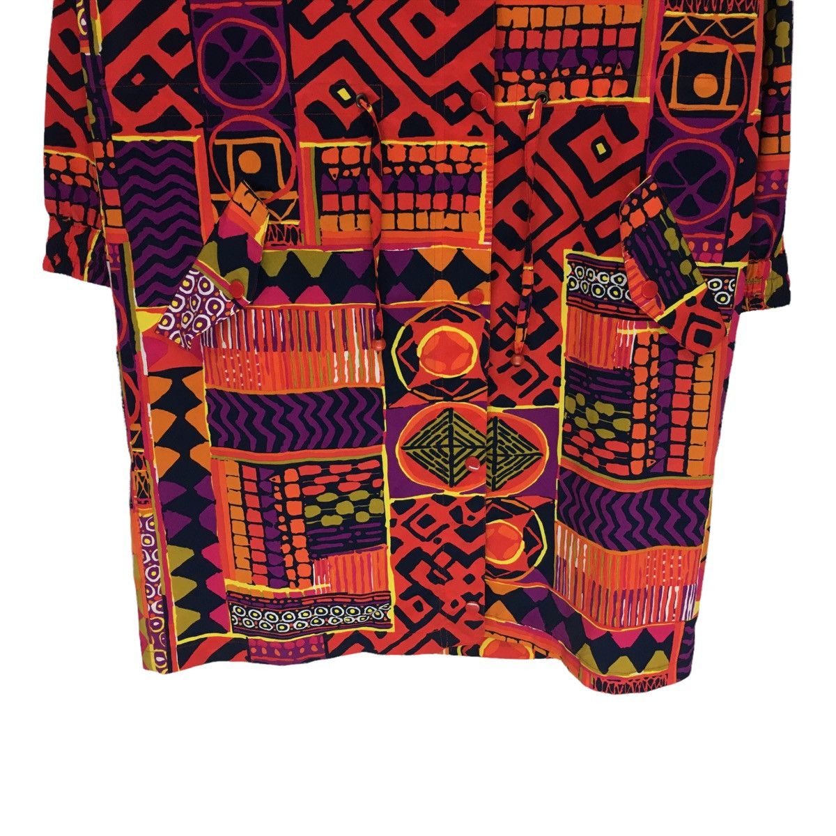 Designer × Other Vintage Paris Multicolour Art Design Long Jacket Size M / US 6-8 / IT 42-44 - 3 Thumbnail