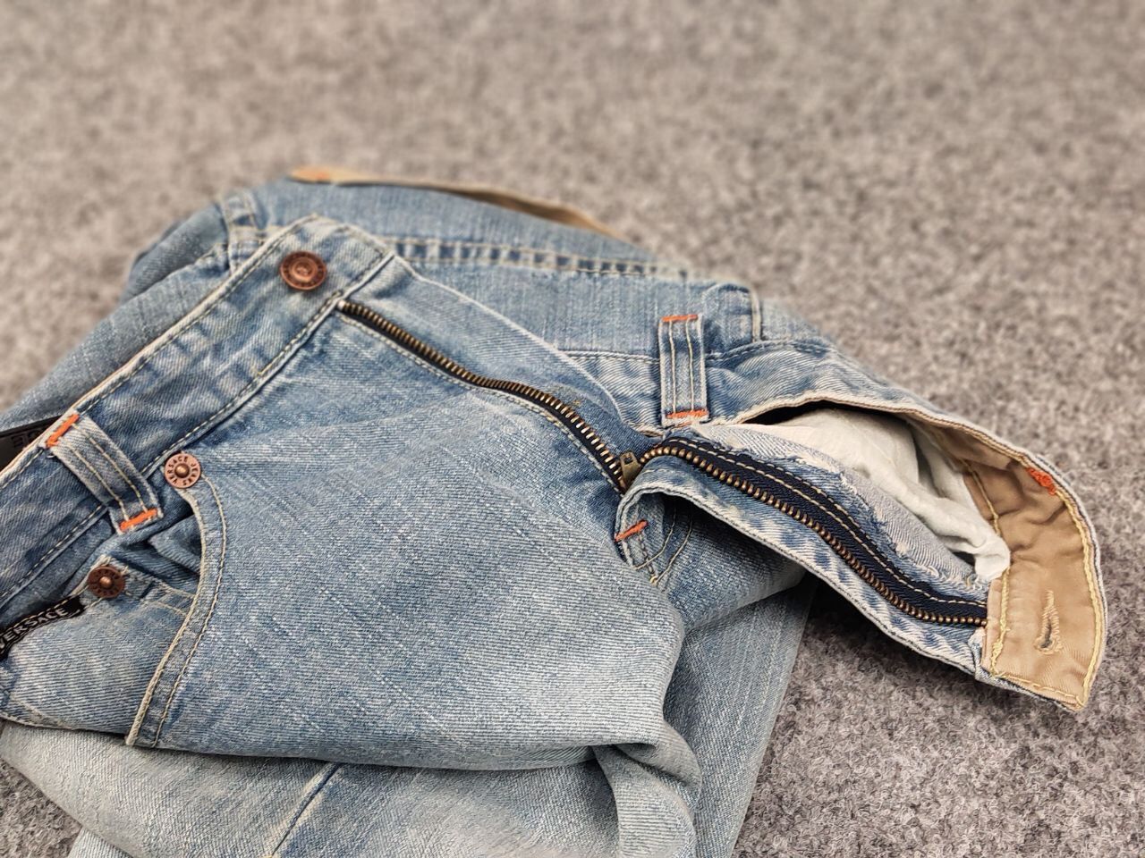 Versace Jeans Couture Vintage 90's Versace Jeans Couture Logo Pocket Denim Size US 30 / EU 46 - 15 Thumbnail